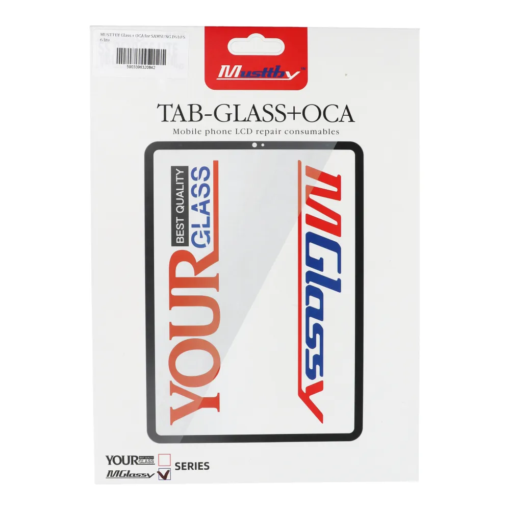 MUSTTBY Glas + OCA passend für Samsung P610 S6 lite