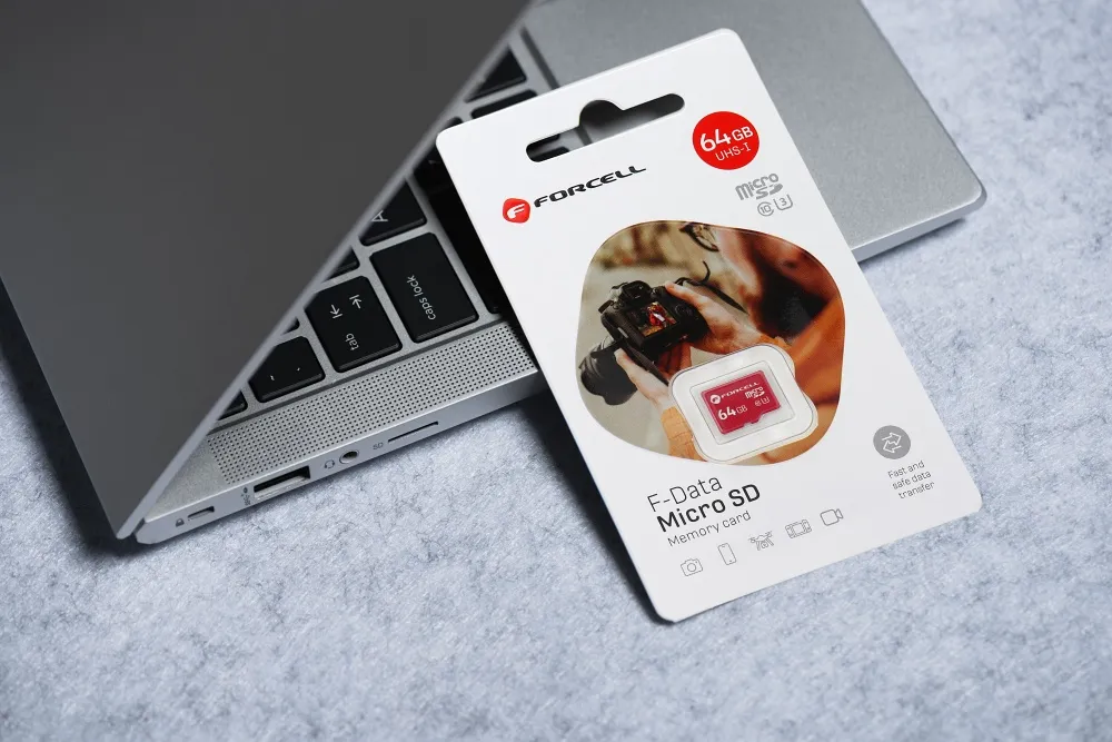 FORCELL F-DATA Speicherkarte 64GB UHS-I U3 Klasse 10