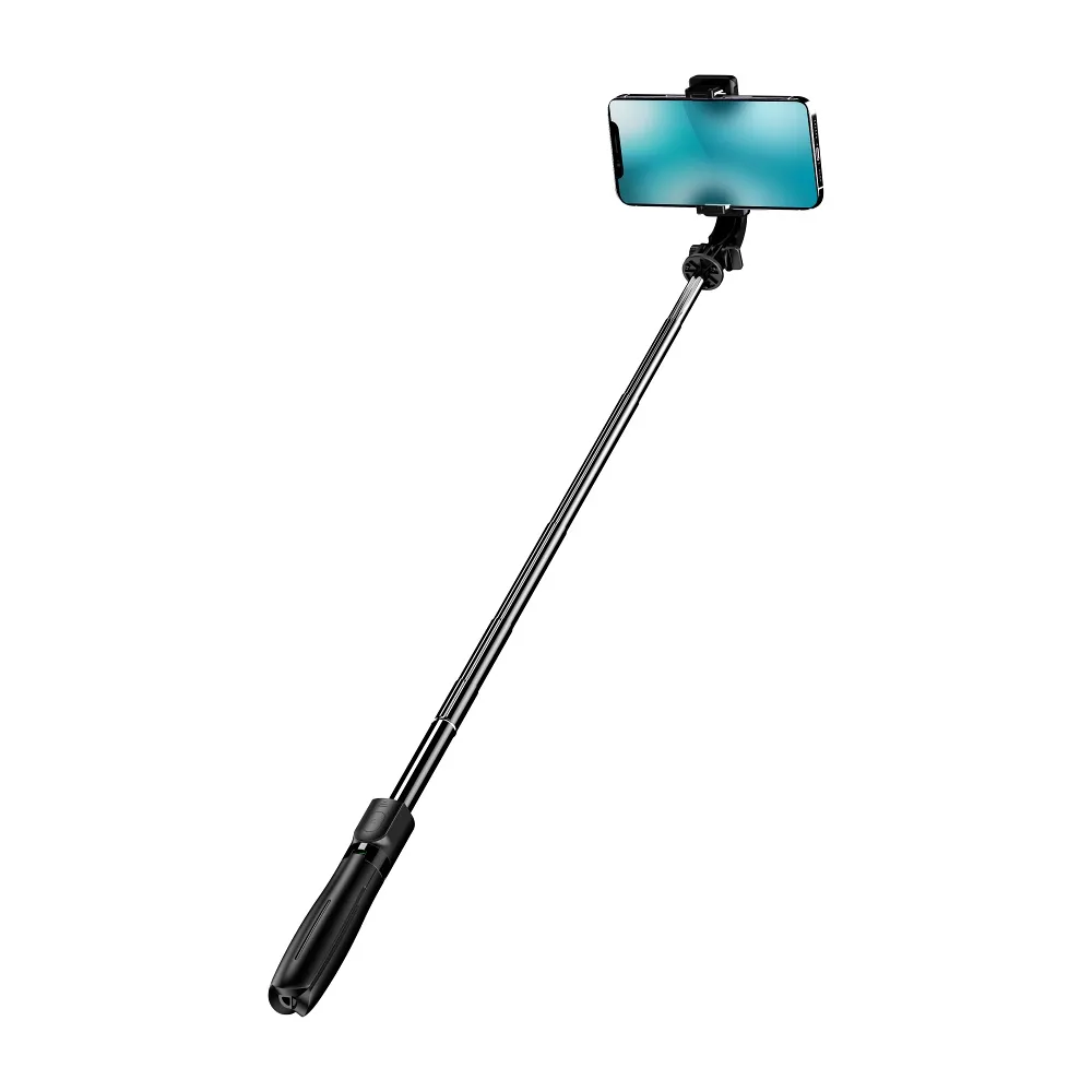 BLUE STAR selfie stick with wireless remote control tripod L21 black