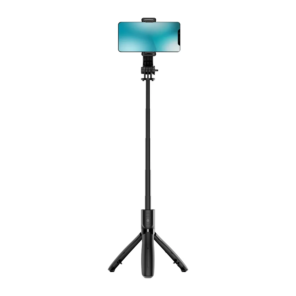 BLUE STAR selfie stick with wireless remote control tripod L21 black