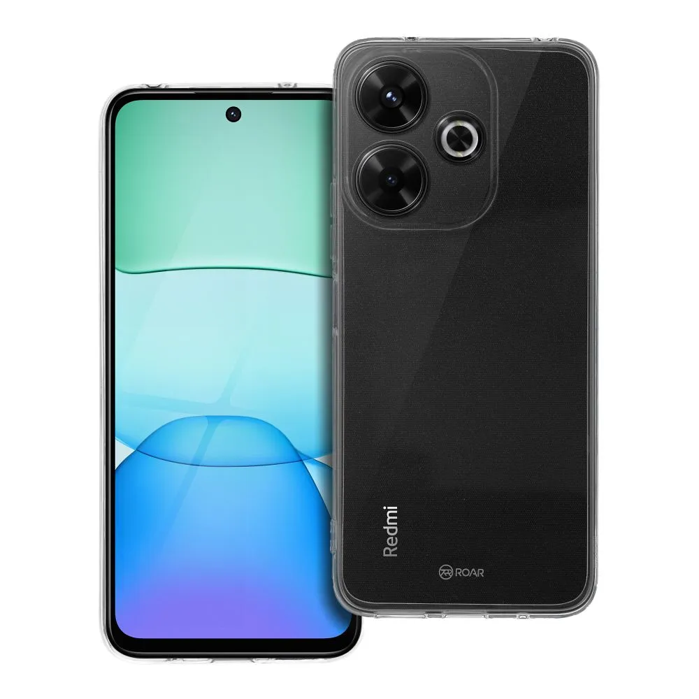ROAR case ALL DAY COLORFUL JELLY passend für XIAOMI Redmi 13 / Redmi 13 5G transparent