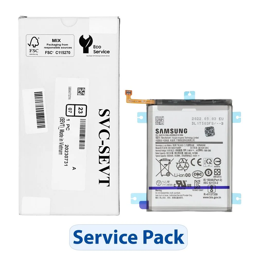 ServicePack Battery EB-BA315ABY passend für SAMSUNG A31 A315 GH82-22762A