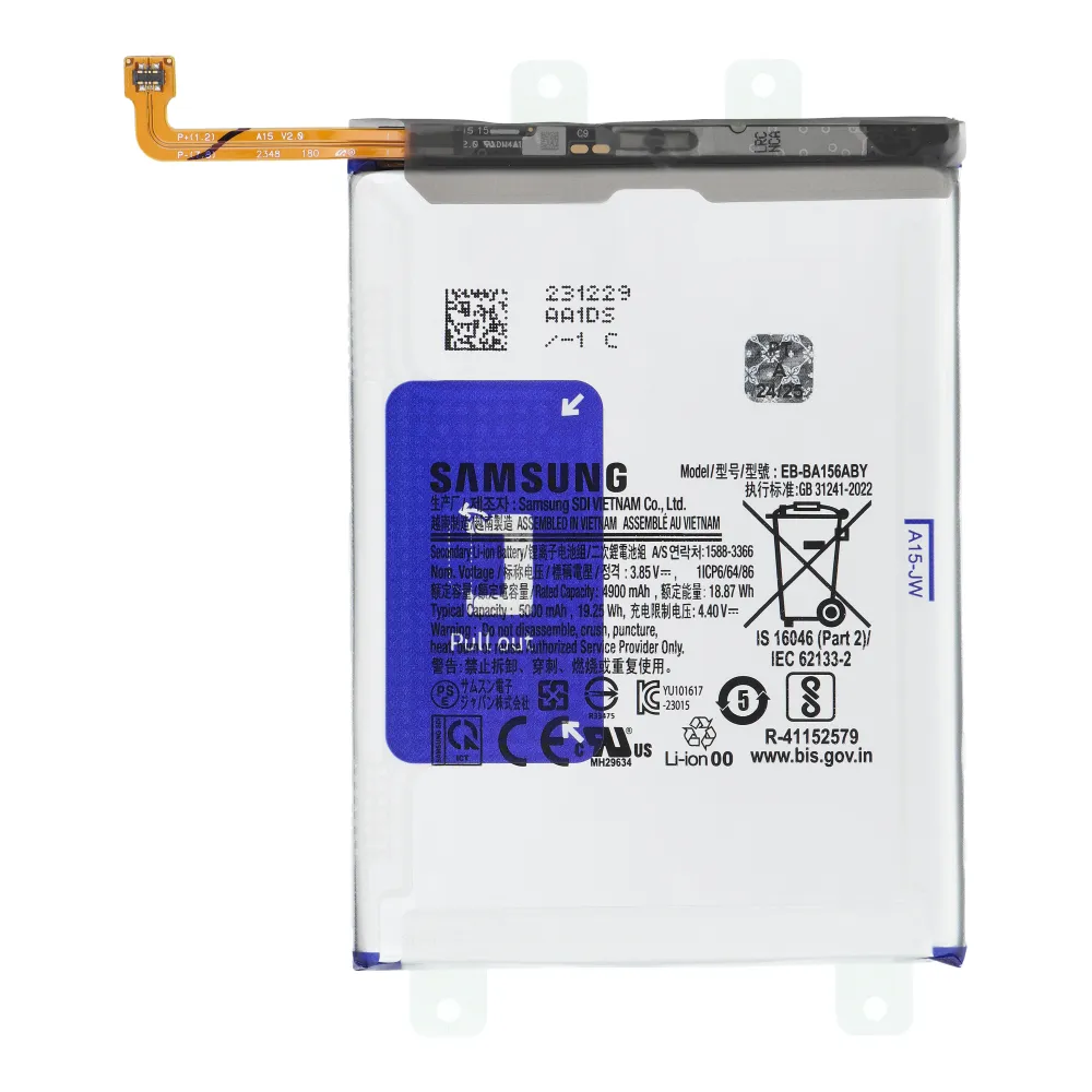ServicePack Battery EB-BA156ABY passend für SAMSUNG A15 A155F / A156B GH82-33639A