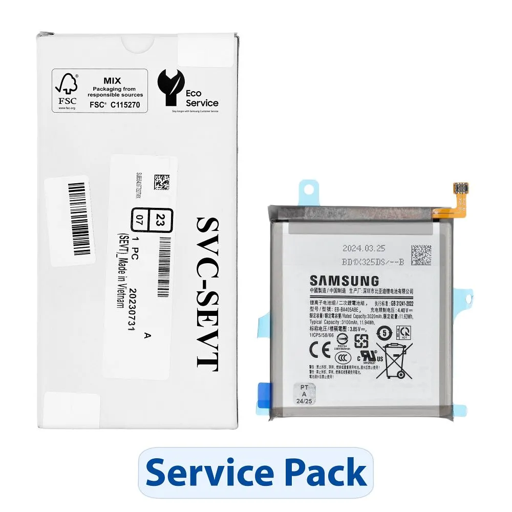 ServicePack Battery EB-BA405ABE passend für SAMSUNG A40 A405