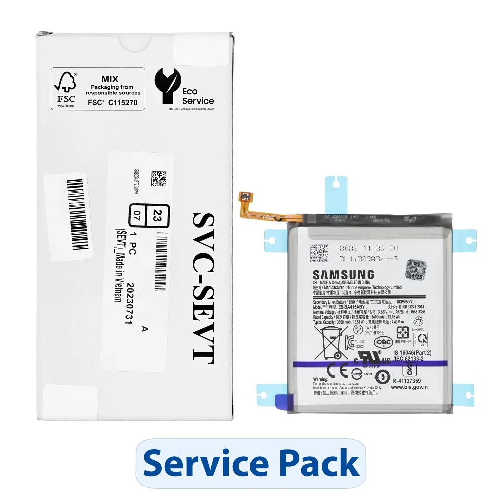 ServicePack Battery EB-BA415ABY passend für SAMSUNG A41 A415 GH82-22861A