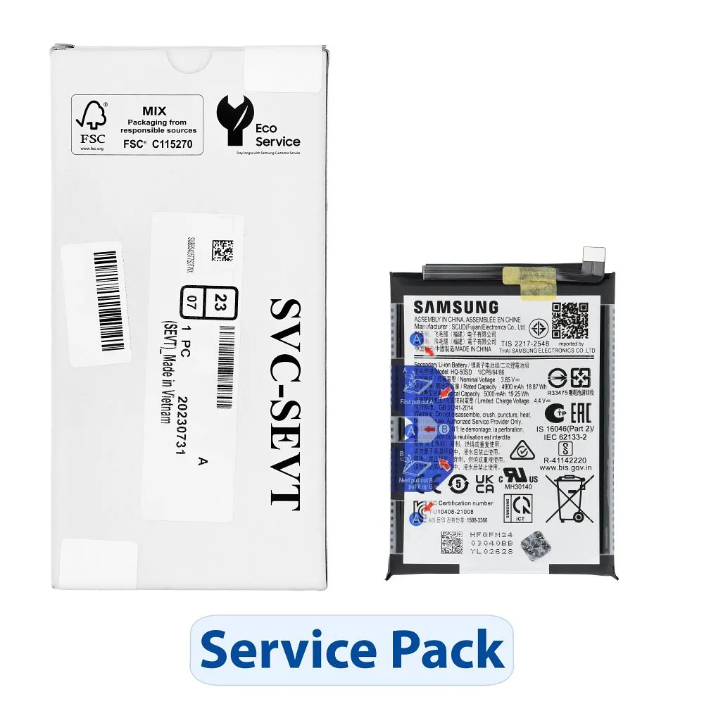 ServicePack Battery HQ-50SD passend für SAMSUNG A14 4G A145F GH81-23539A