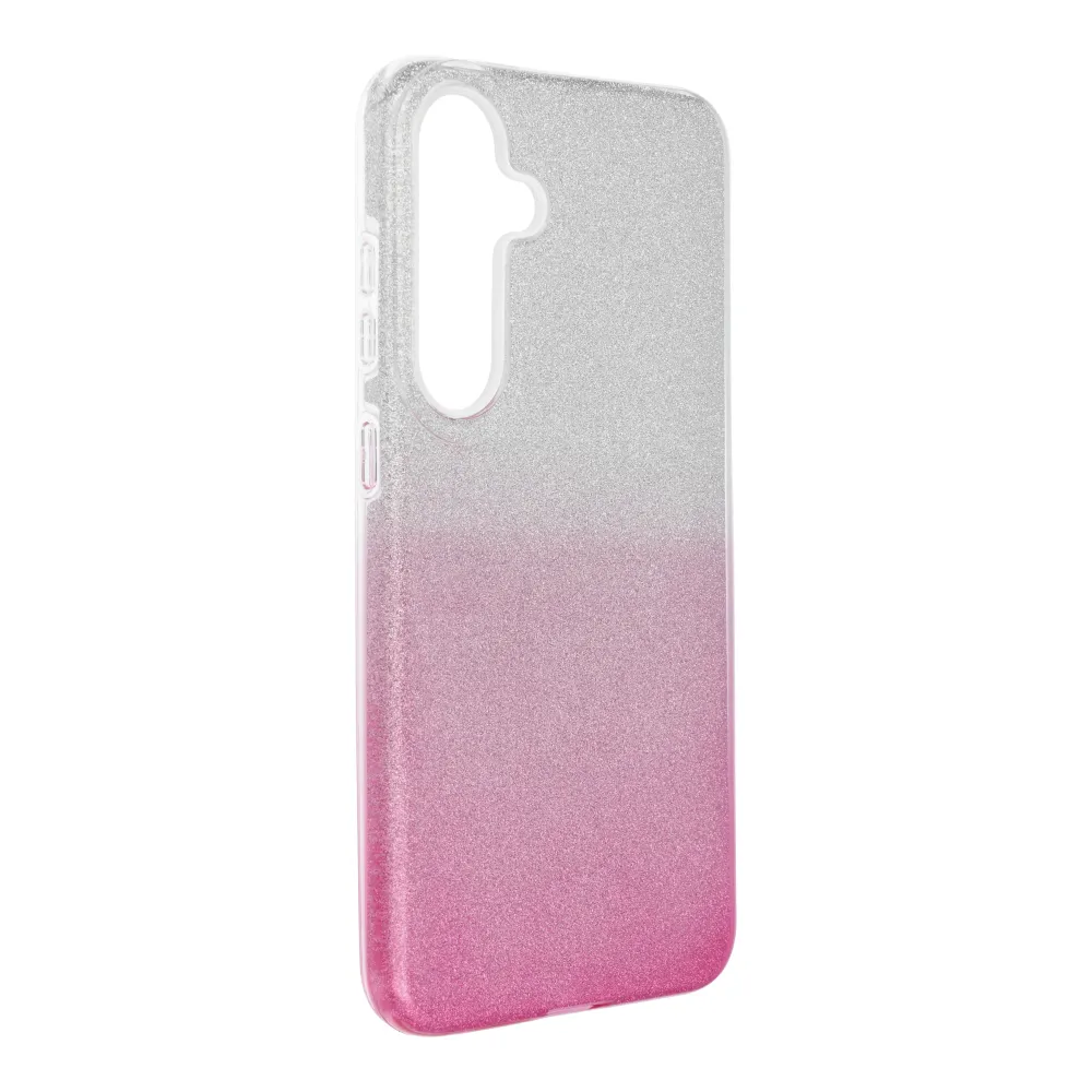 Case passend für Samsung S25 PLUS Shining transparent pink