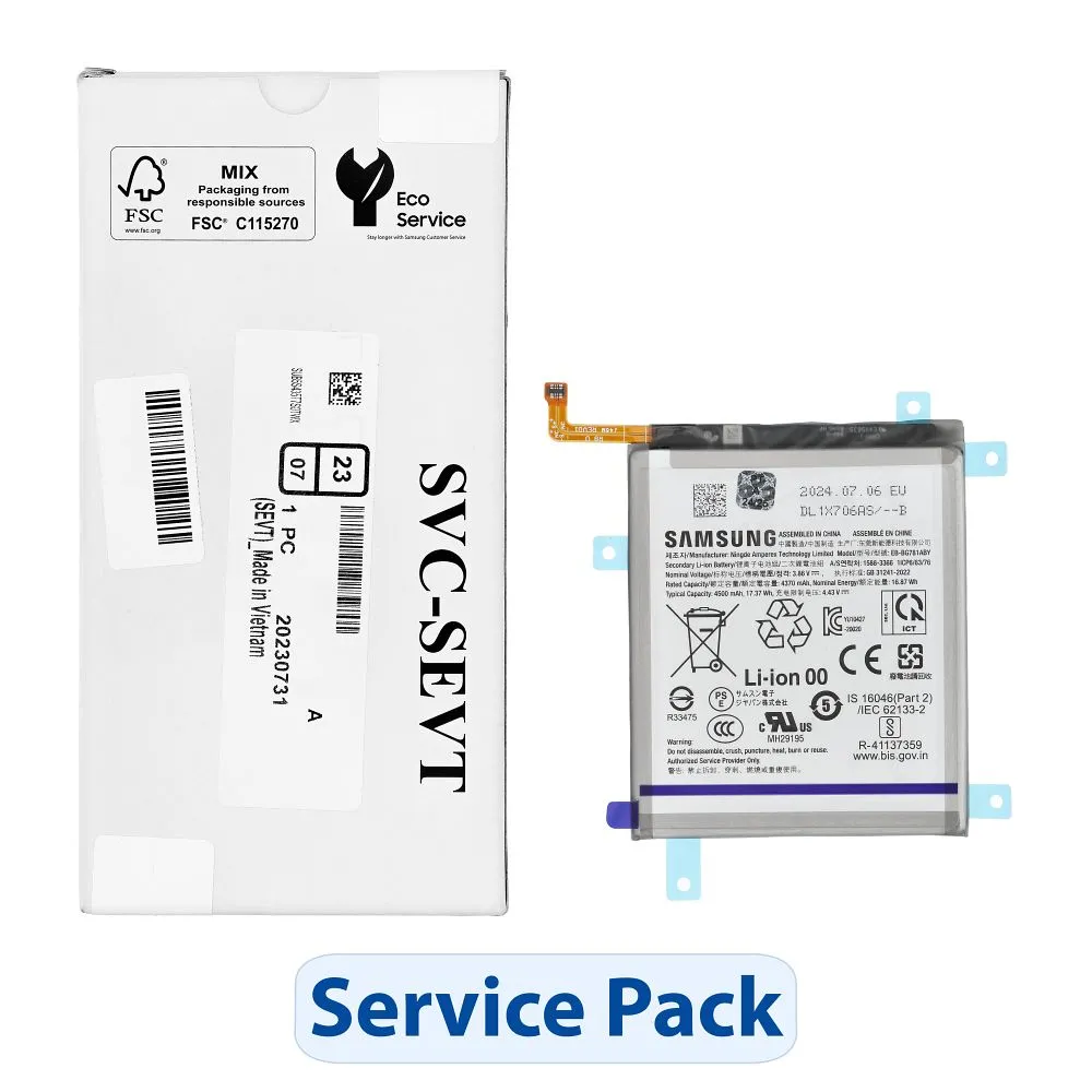 ServicePack Battery EB-BA525ABY passend für SAMSUNG A52/A52S/S20 FE GH82-24205A
