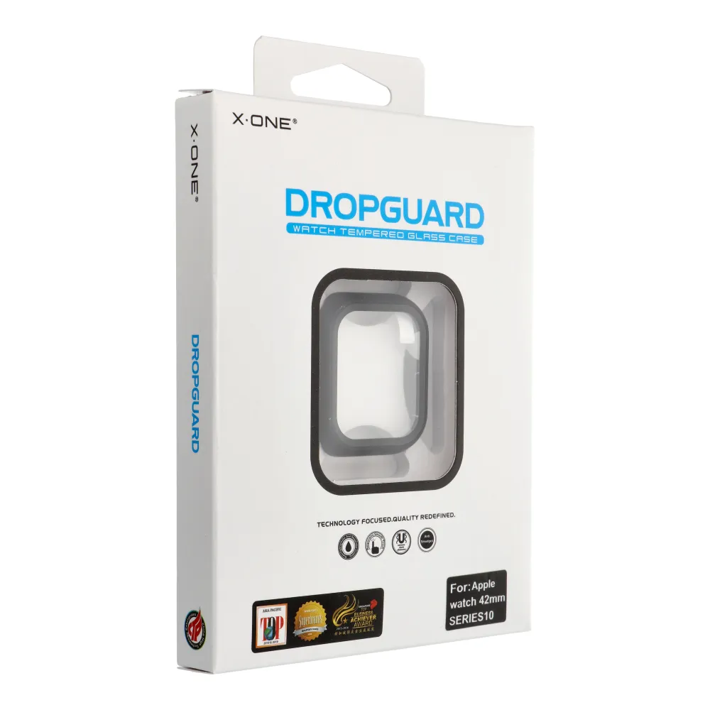 X-ONE Dropguard Handyhülle - passend für Apple Watch Serie 10/11 42mm schwarz