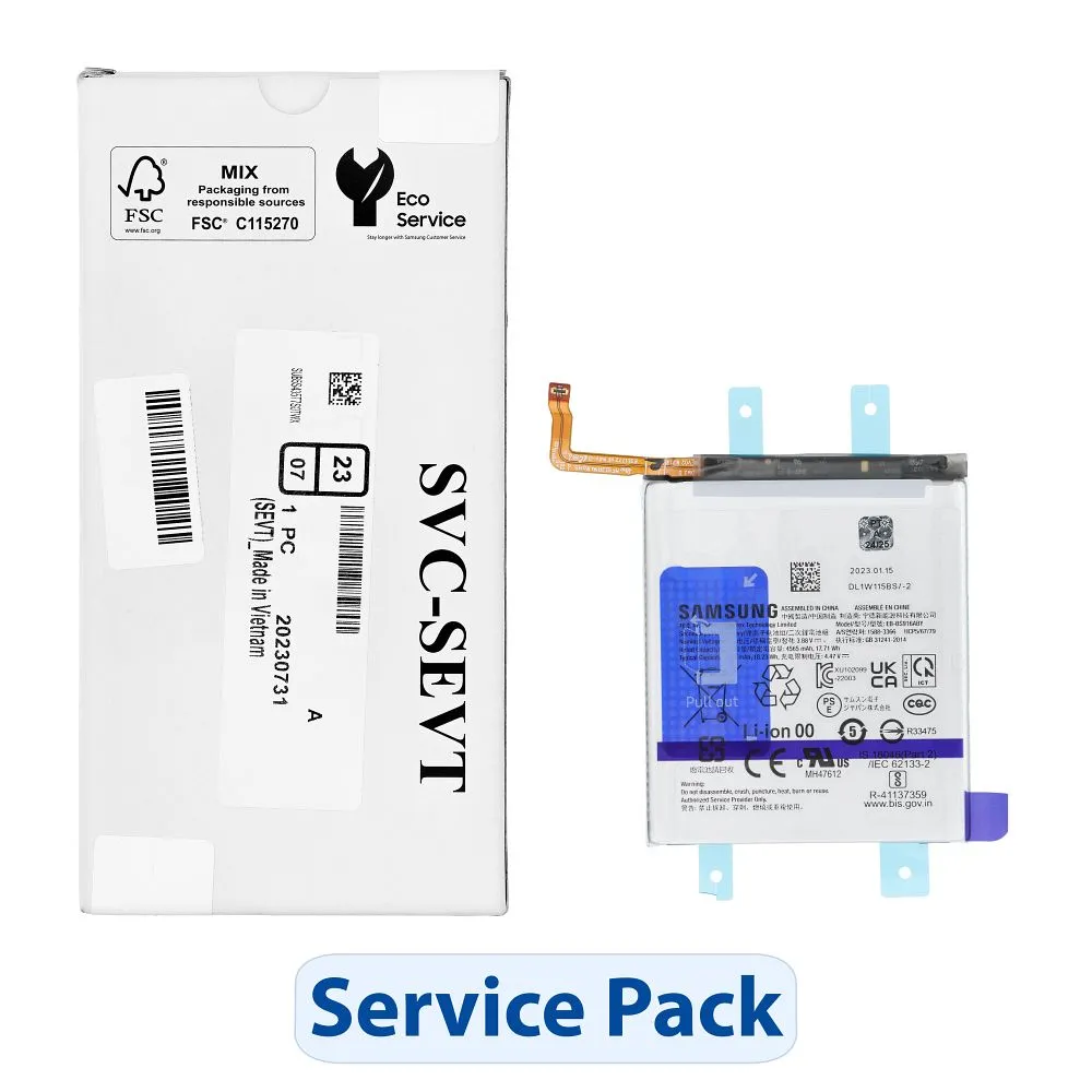 ServicePack Battery EB-BS916ABY passend für SAMSUNG S23 Plus S916B GH82-30470A
