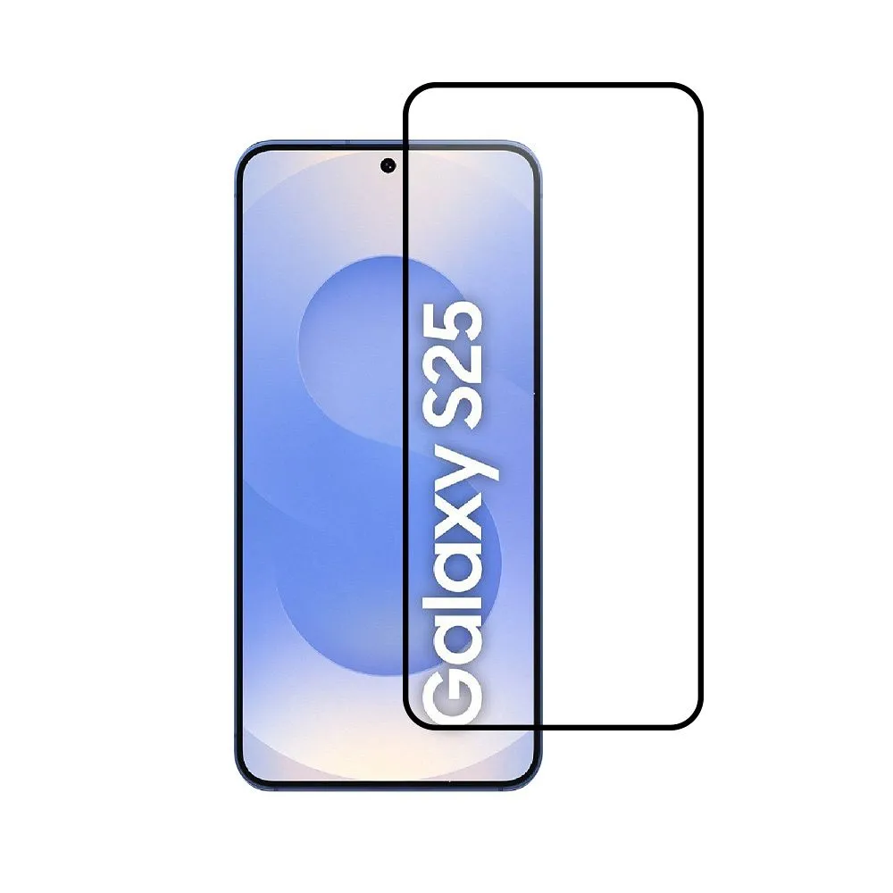 Panzerglas Blue Star 3D - SAM Galaxy S25 Plus/S25 Edge (full glue/case friendly) - schwarz