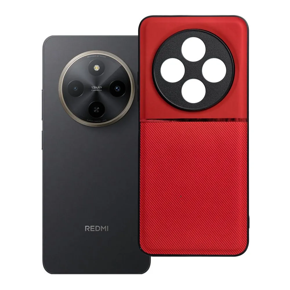 Case passend für Xiaomi Redmi 17C 4G / 14C 4G / 14C 5G / Poco C75 4G Noble red