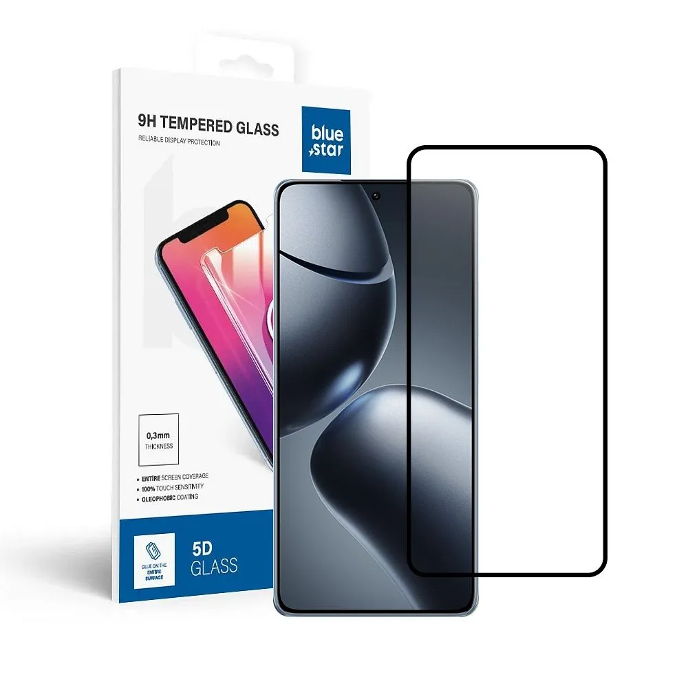 Panzerglas Blue Star 3D - Xiaomi 14T Pro - schwarz