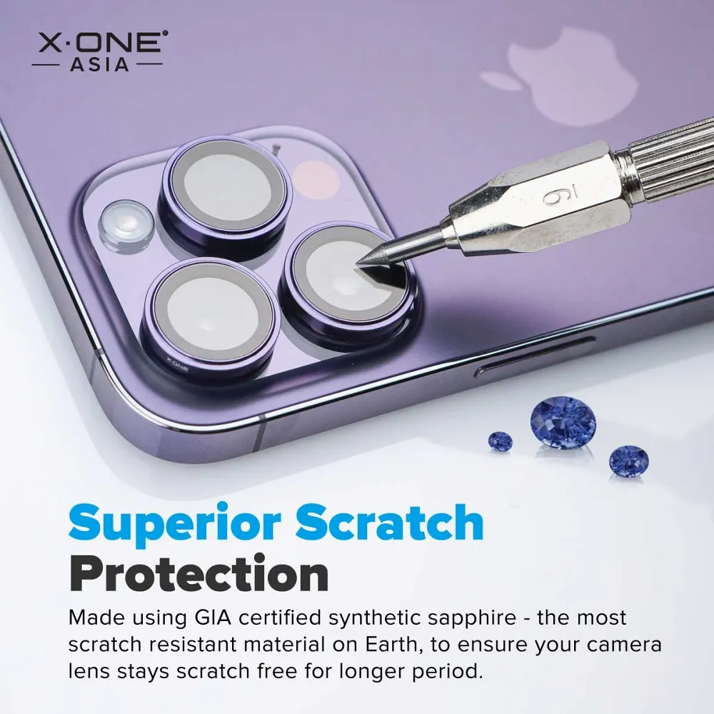 X-ONE Gehärtetes Glas passend für Kameraobjektiv Camera Armor - passend für Samsung Galaxy S25