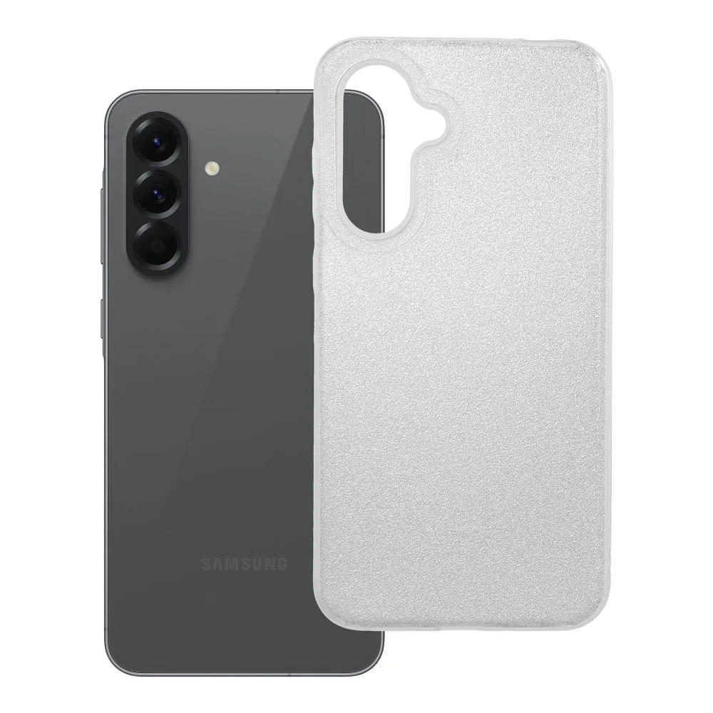 Case passend für Samsung A56 5G Shining silver
