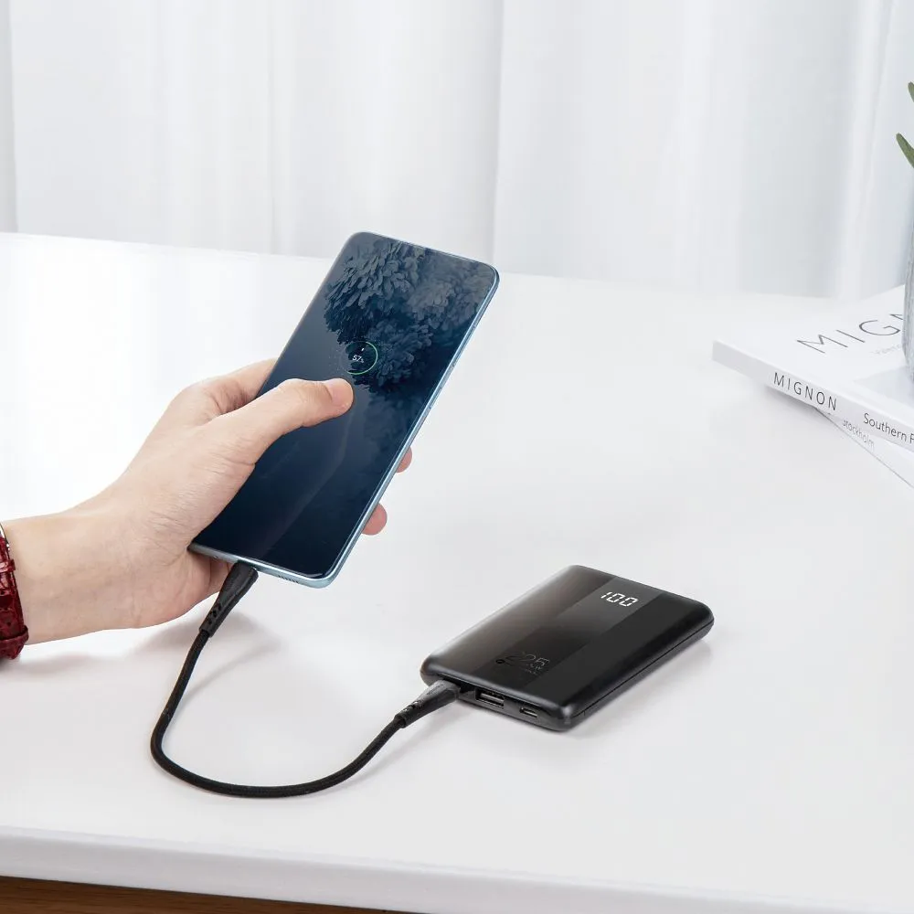 Powerbank Forcell F-Energy Energo P10K2 QC3.0 PD 3A 22,5W 10000 mAh black