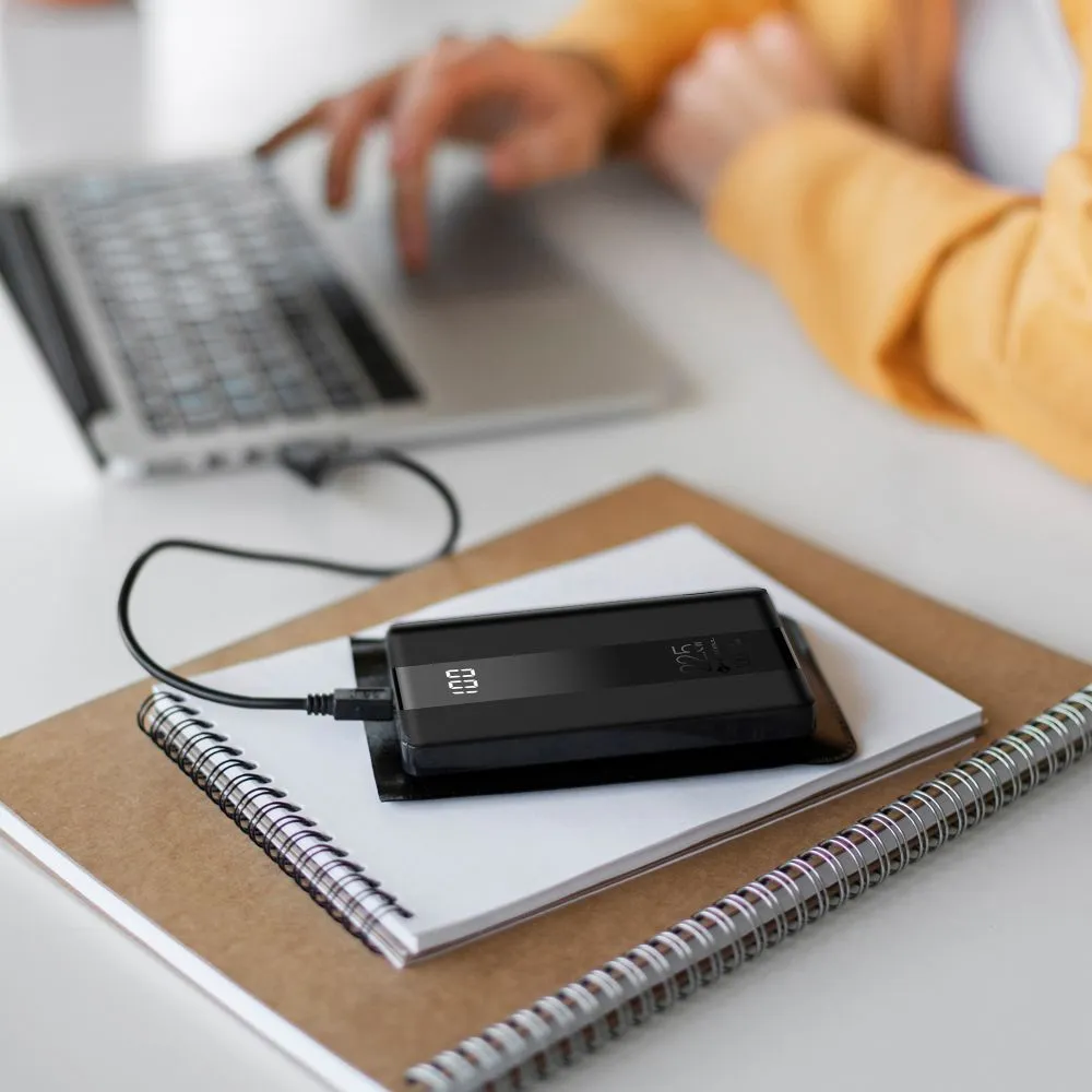Powerbank Forcell F-Energy Energo P10K2 QC3.0 PD 3A 22,5W 10000 mAh black
