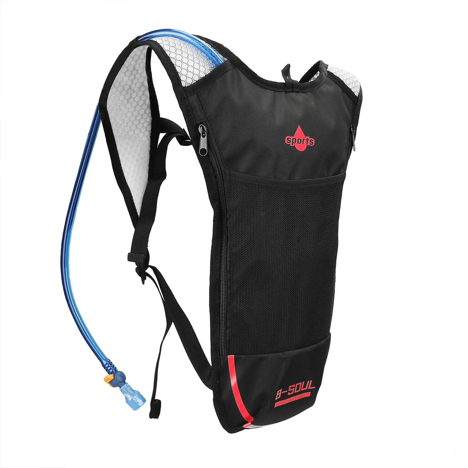 Outdoor cycling backpack red