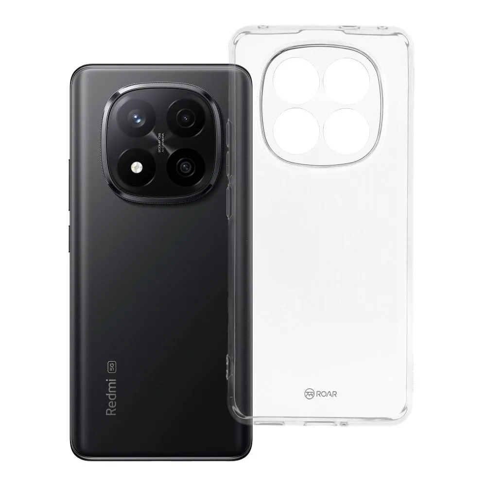 ROAR case ALL DAY COLORFUL JELLY passend für Xiaomi Redmi Note 14 Pro+ 5G transparent