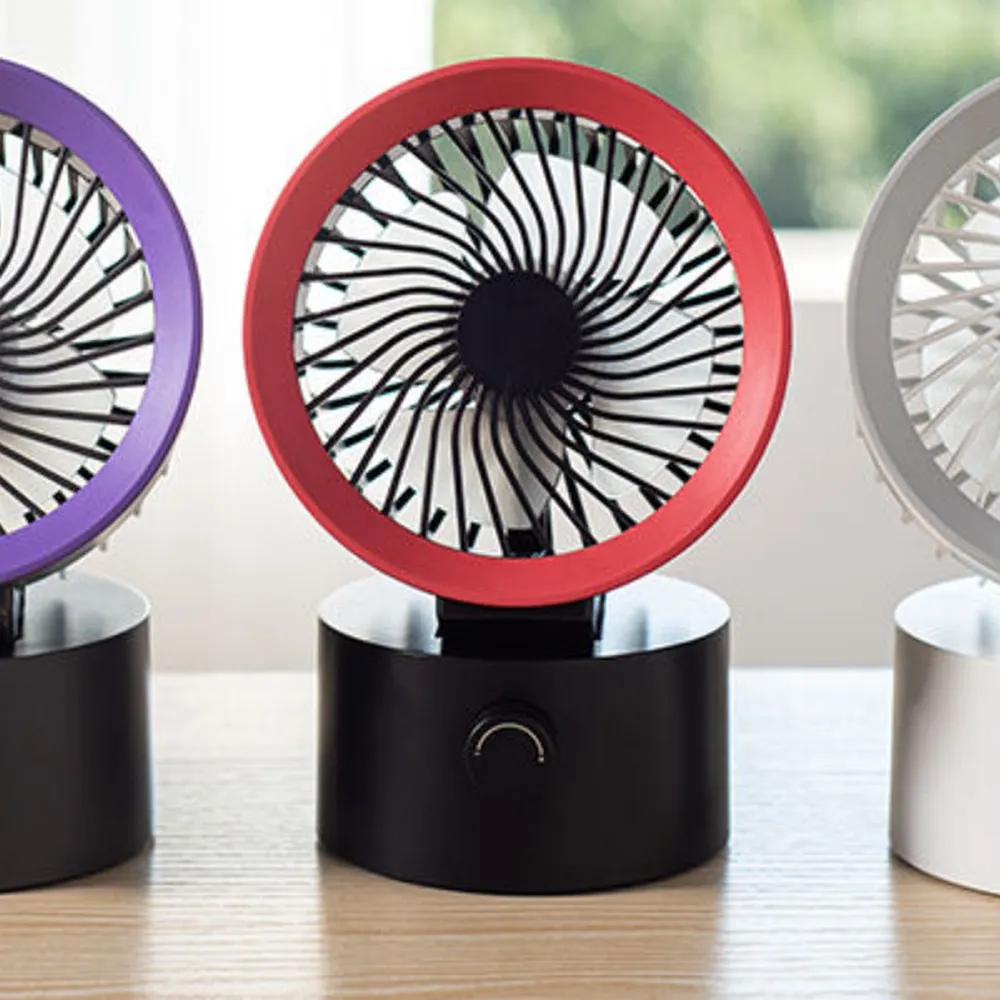 Desk fan powered by USB A LLD-F87U black