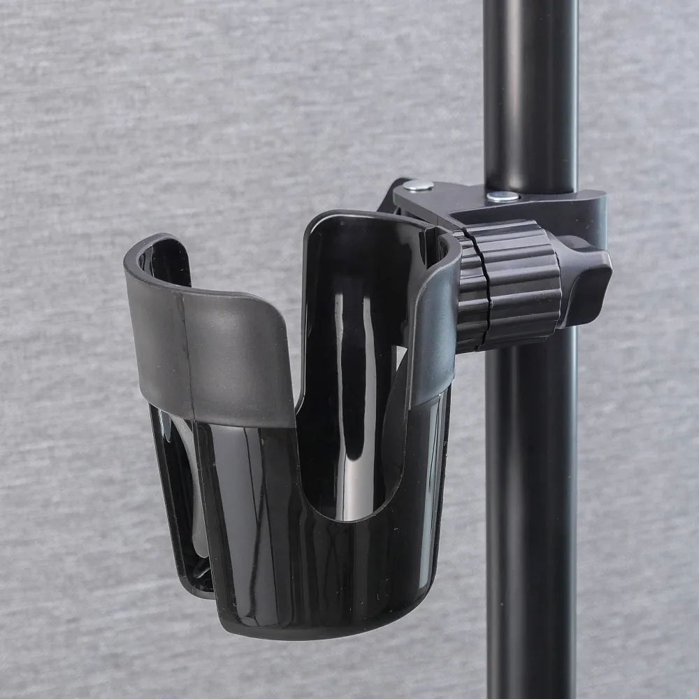 Bottle cage with bracket FSCGE-105 black
