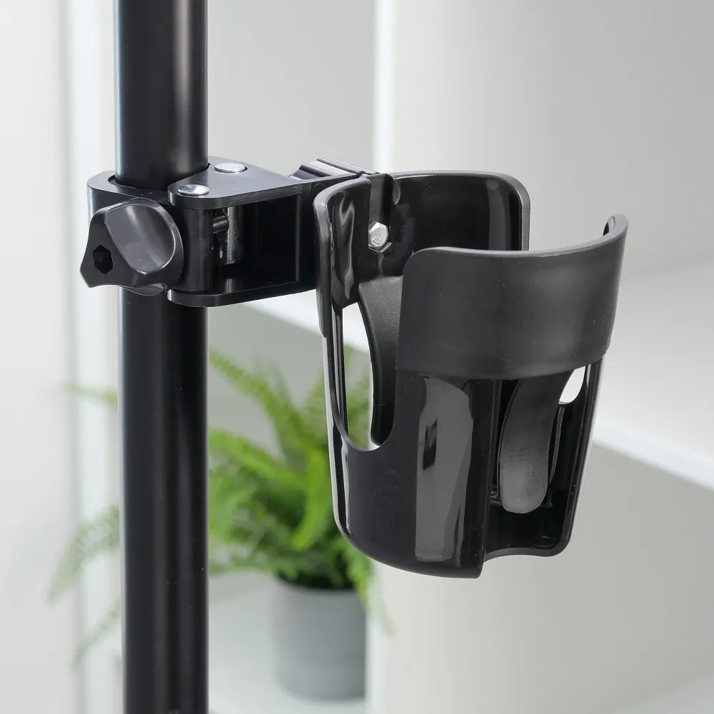 Bottle cage with bracket FSCGE-105 black