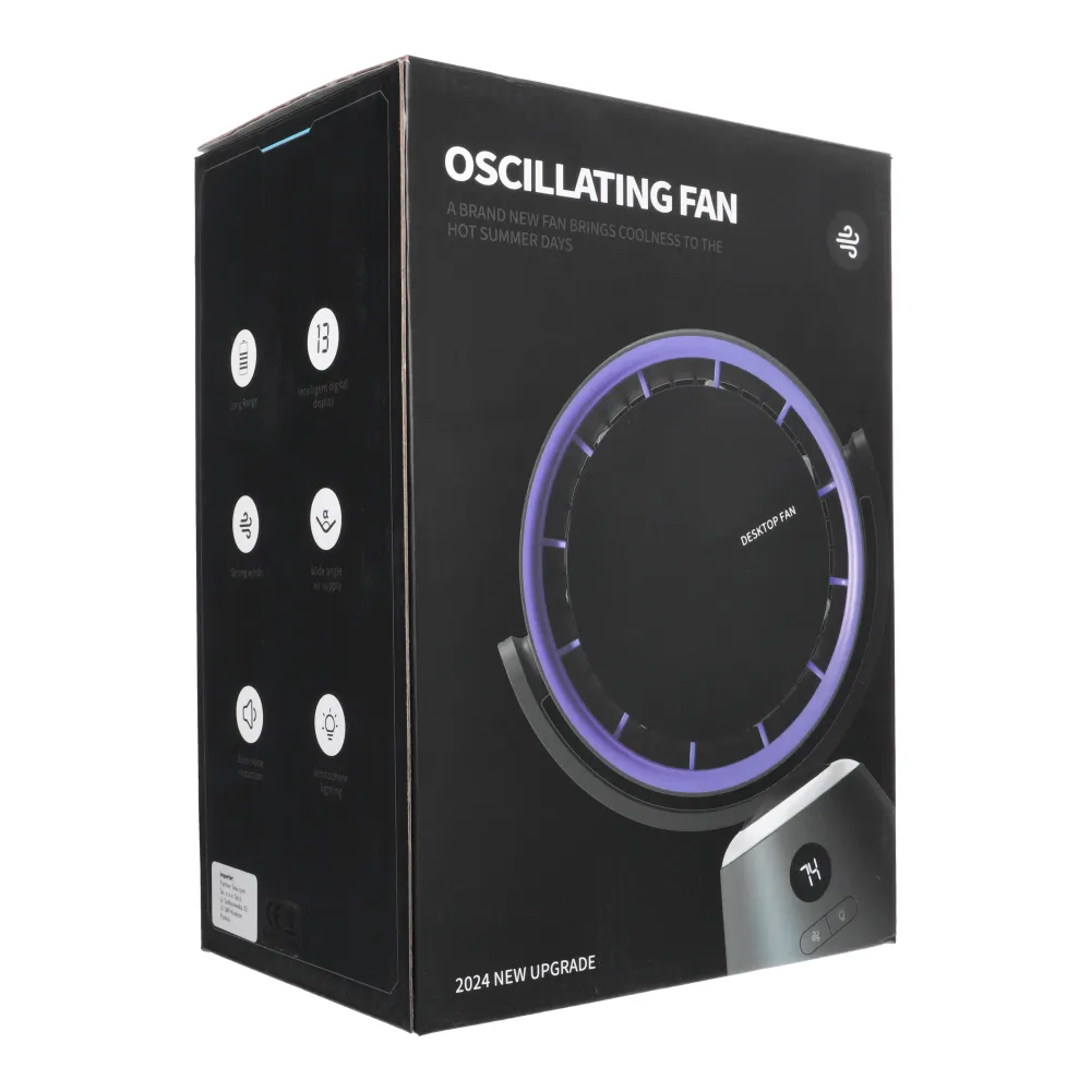 Desk fan HX-121B dark gray