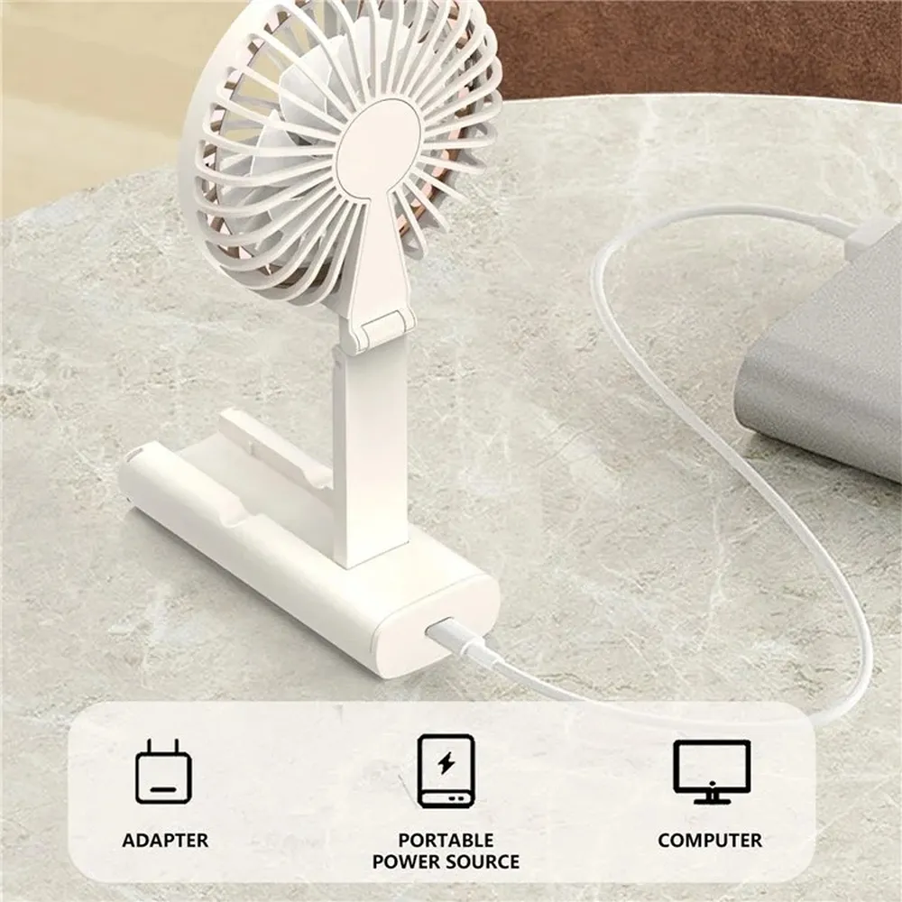 Portable fan W10 beige