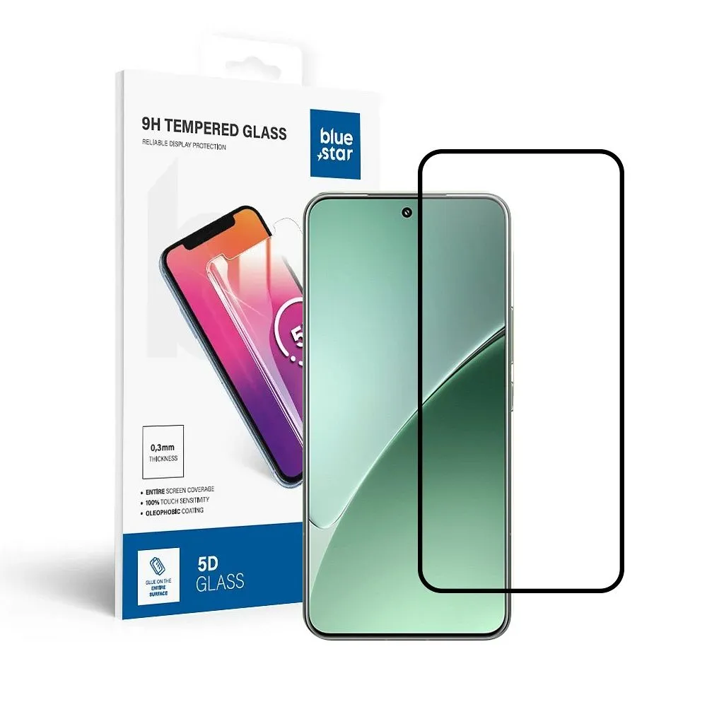 Panzerglas Blue Star 3D - Xiaomi 15 Pro - schwarz