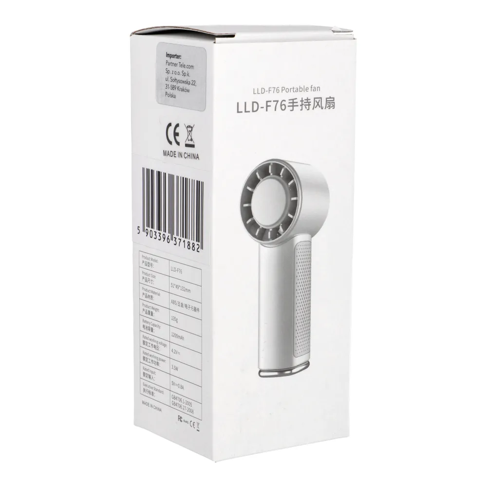 Portable fan LLD-F76S blue
