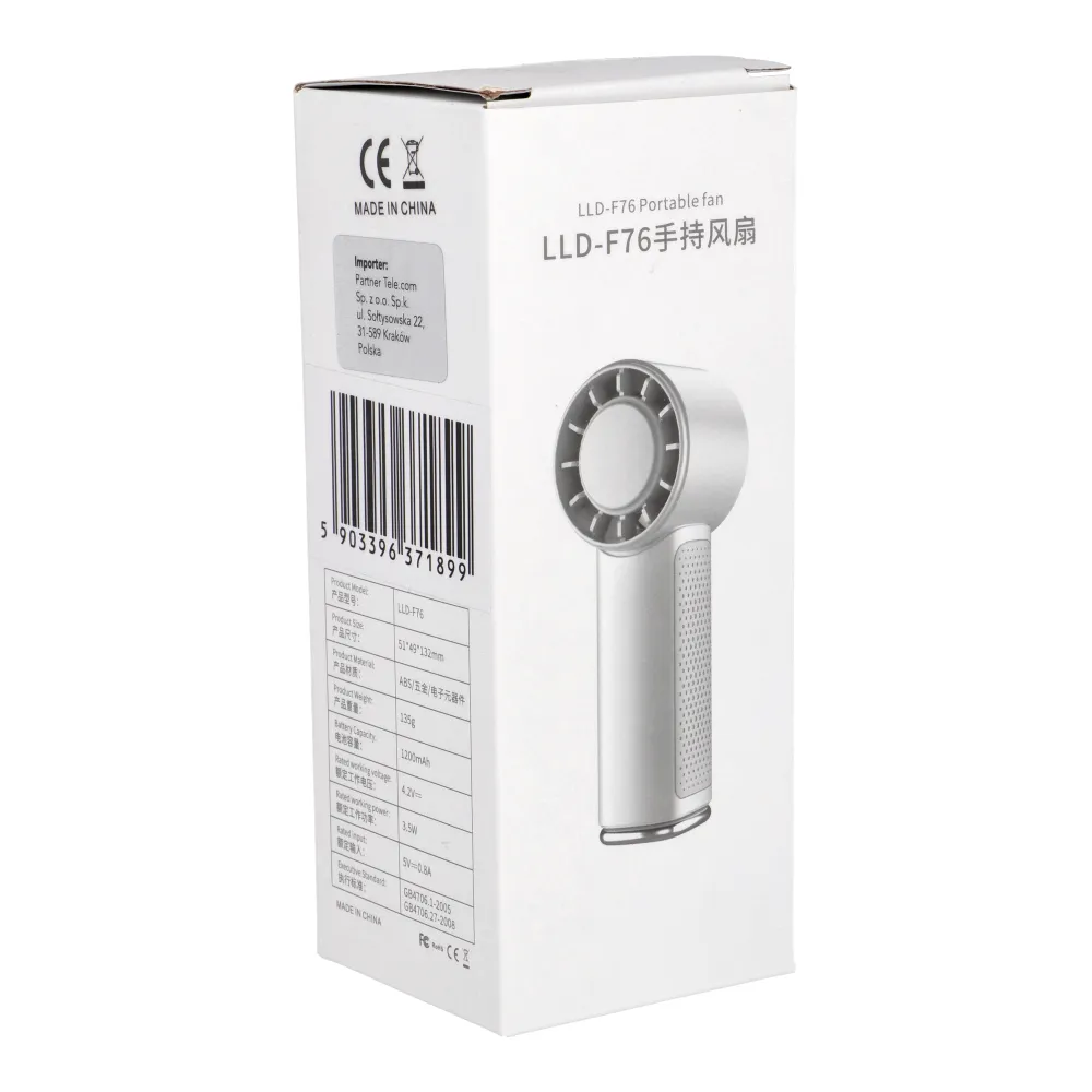 Portable fan LLD-F76S green