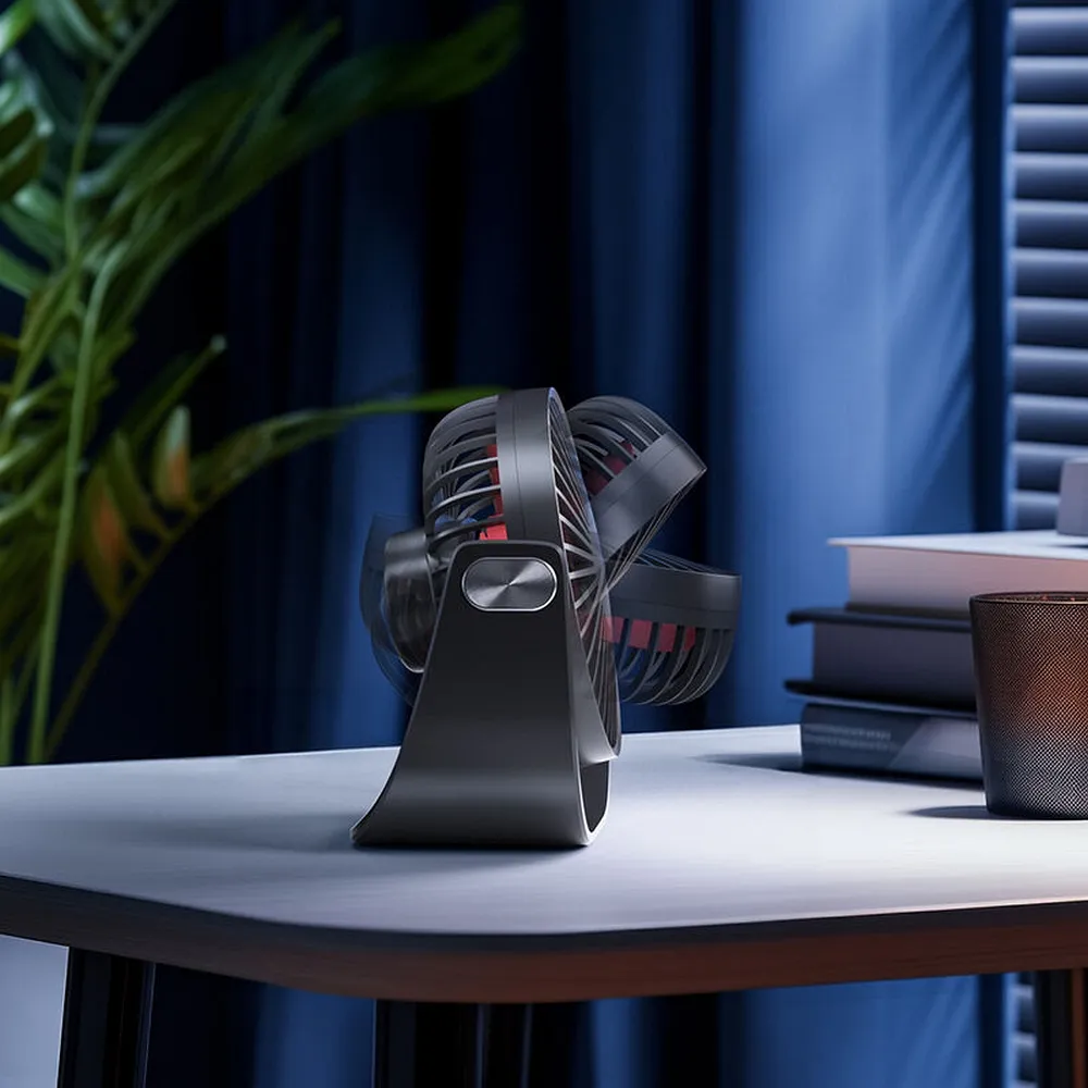 Desk fan LLD-F82 blue