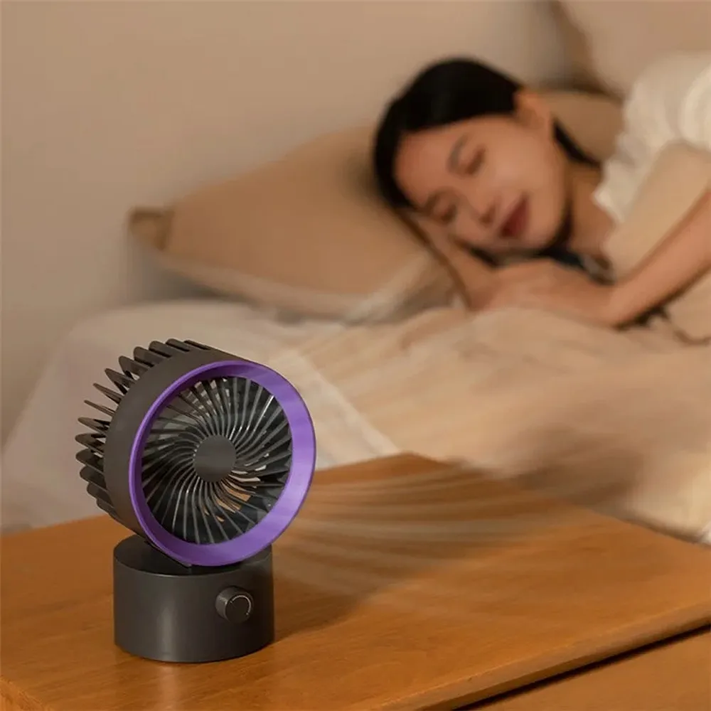 Desk fan LLD-F87R gray