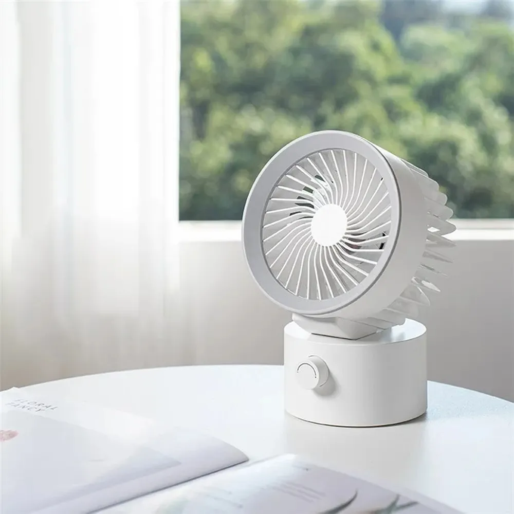 Desk fan powered by USB A LLD-F87U white