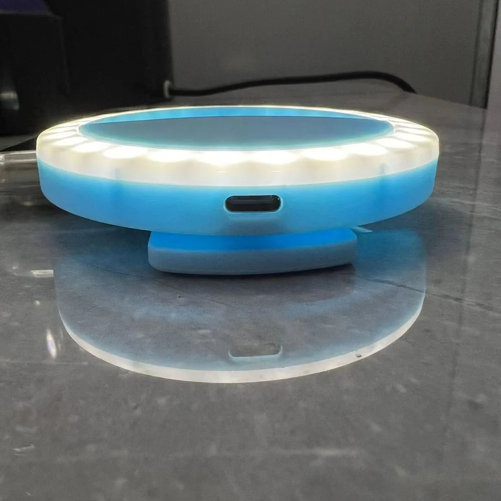 LED light ring passend für selfie on mobile phone RK-12 blue
