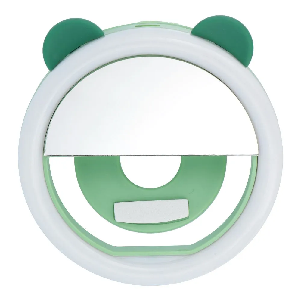 LED light ring passend für selfie on mobile phone RK12 green bear
