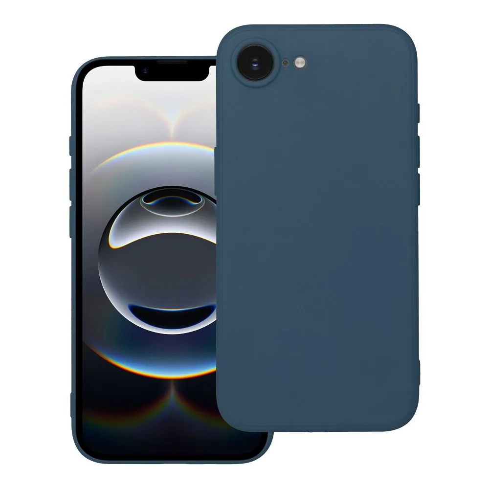 Case passend für iPhone 16e (SE 4 2025) / 17e Soft dark blue