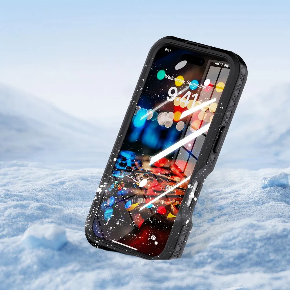 Case passend für iPhone 16 Shellbox GT waterproof kompatibel mit MagSafe compatible black