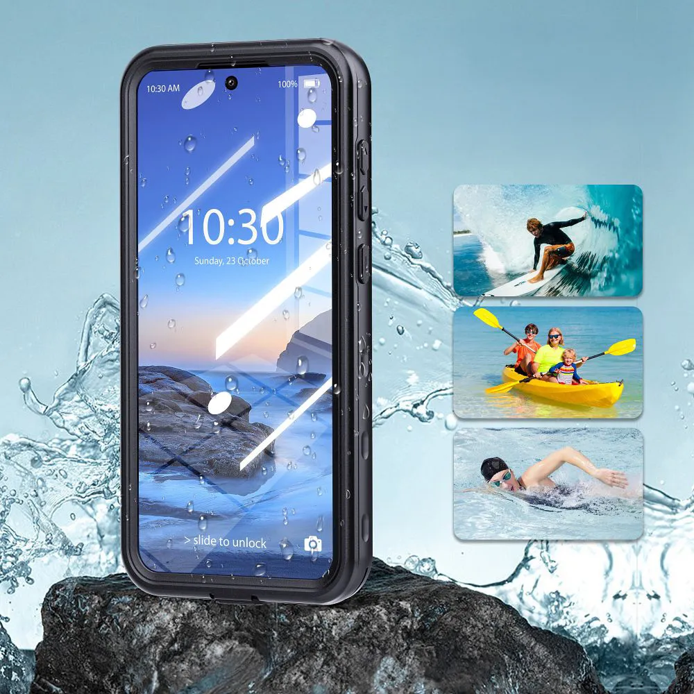 Case passend für Samsung A36 / A37 Shellbox waterproof black