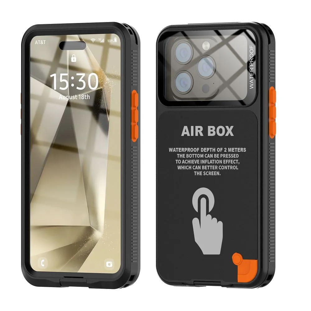 Case passend für Airbox 6.1 Shellbox waterproof black