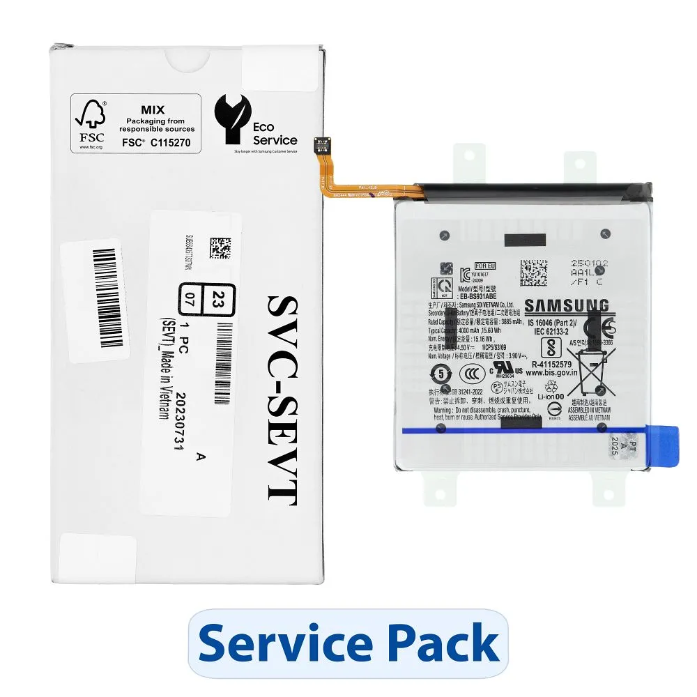 ServicePack BatteryEB-BS931ABE passend für SAMSUNG S25 S931B
