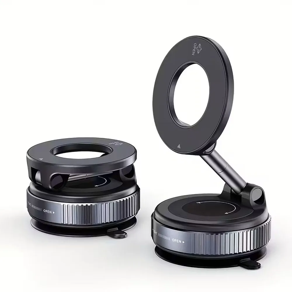 Car holder passend für mobile phone with suction kompatibel mit MagSafe K007 black