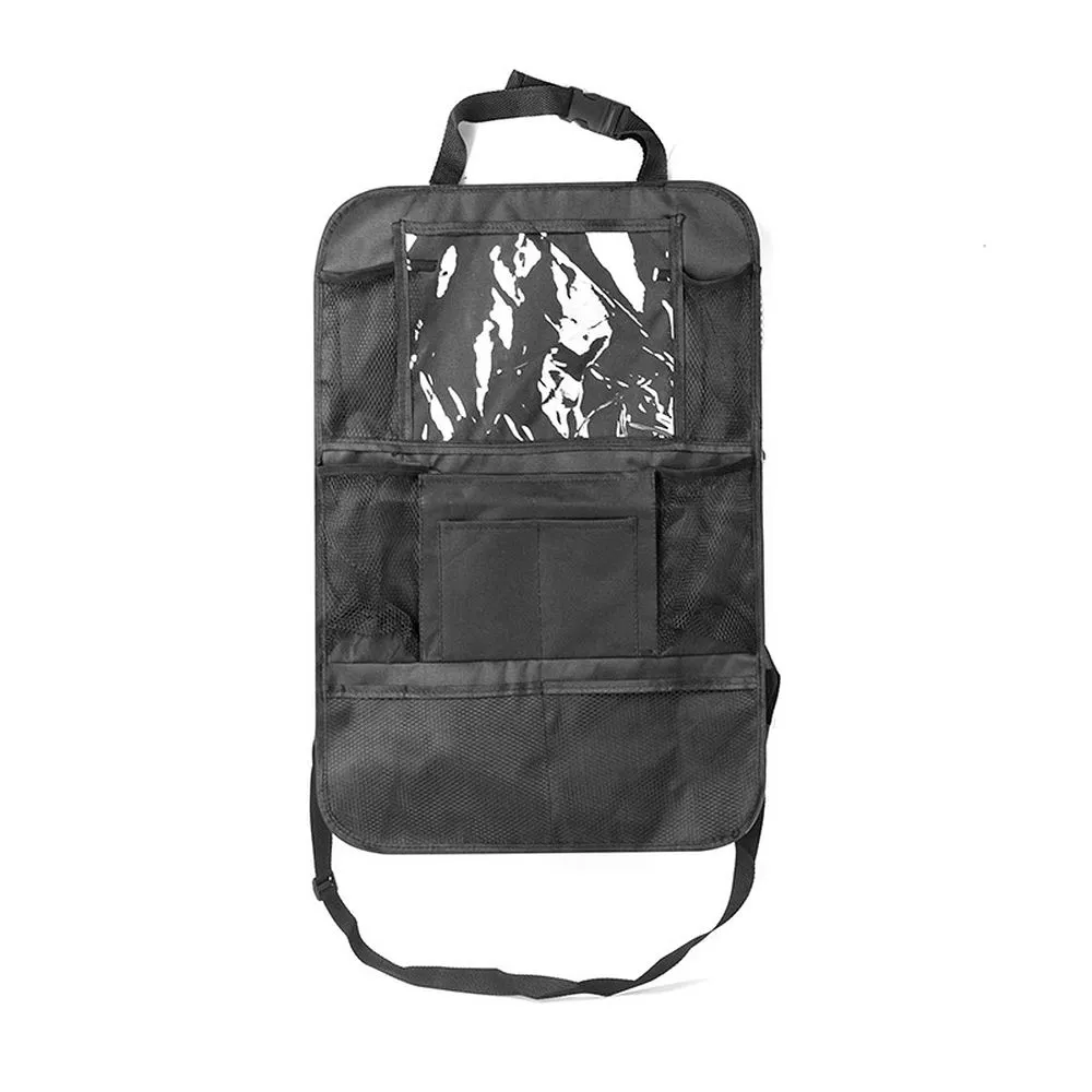 Car organizer passend für front seats with compartments BY-1298 black