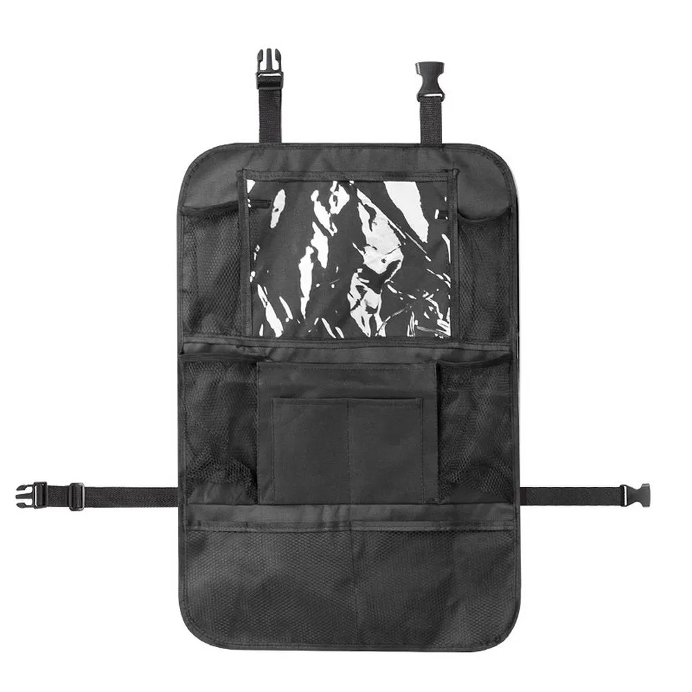 Car organizer passend für front seats with compartments BY-1298 black