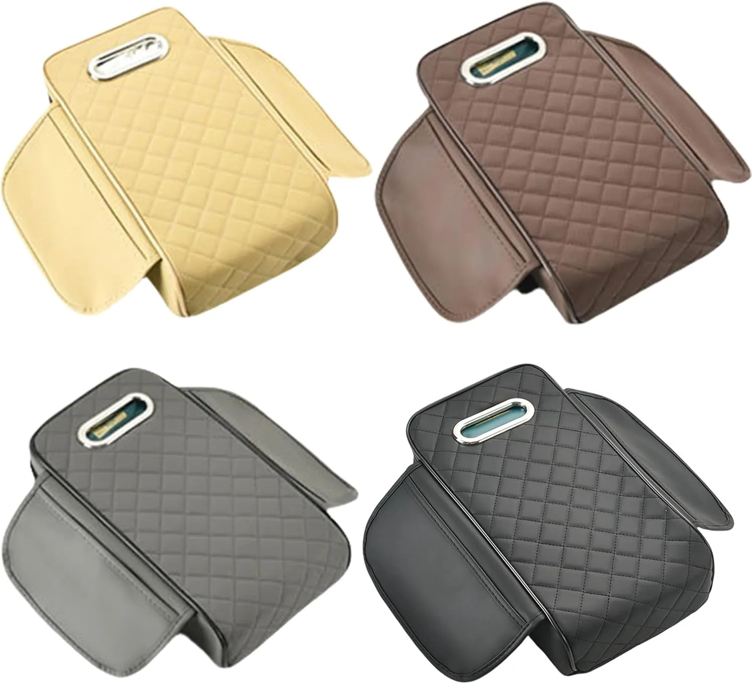 Seat armrest box heightening storage bag black