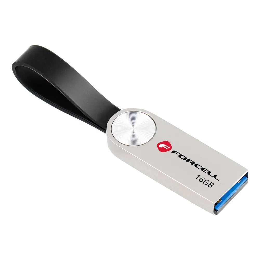 Pendrive 16GB USB 3.2 Gen 1 (USB A) Forcell F-Data Metal silver