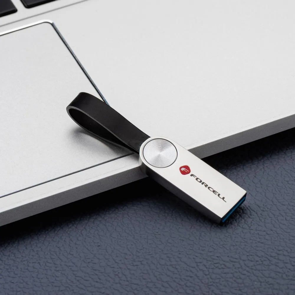 Pendrive 64GB USB 3.2 Gen 1 (USB A) Forcell F-Data Metal silver
