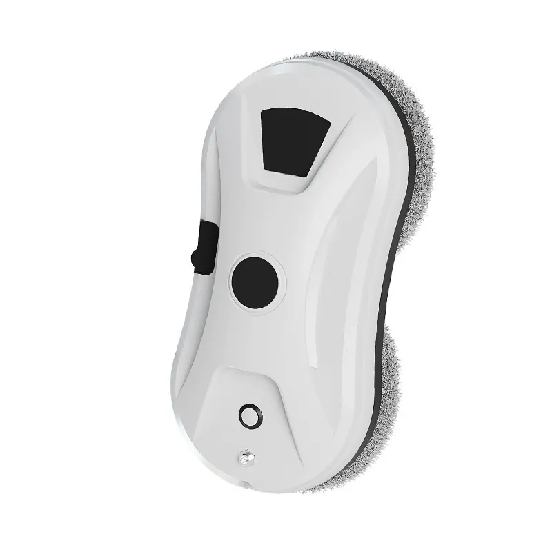 Window cleaning robot with remote control white