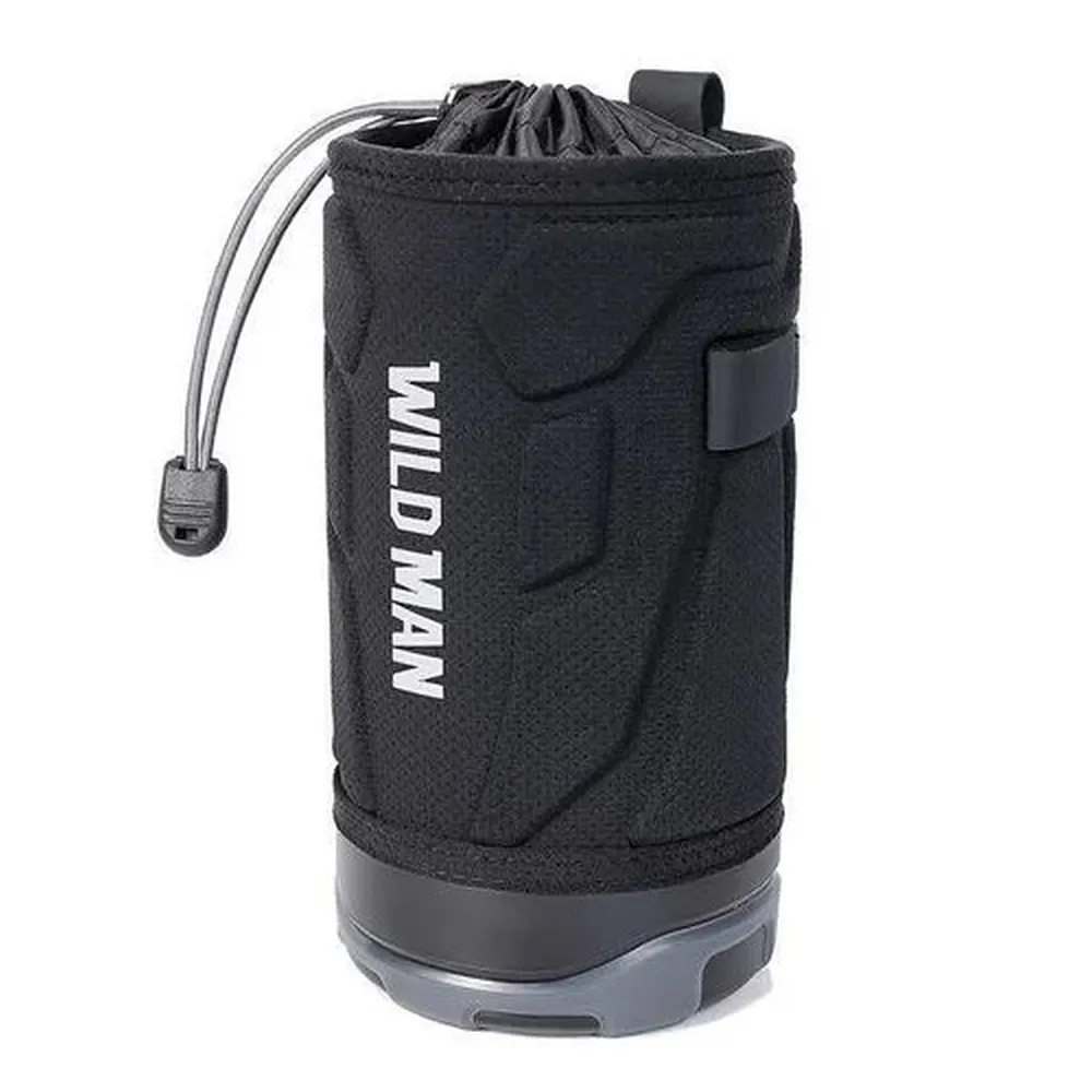 WILDMAN traveling bag passend für bottle cage passend für bike handlebad 1L R1 black