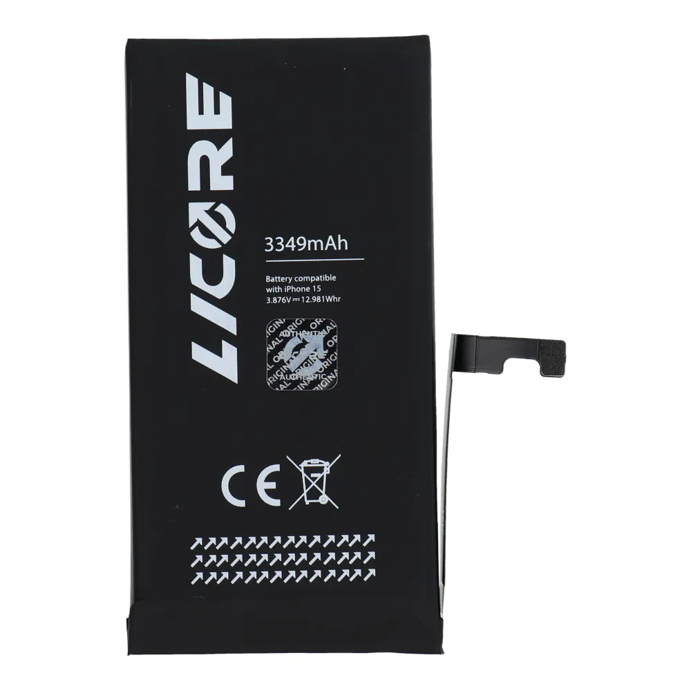 AKKU passend für Iphone 15 3349 mAh LICORE